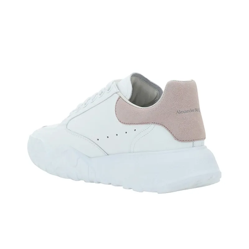 Alexander McQueen Oversized Court Trainer White Patchouli Women's-3