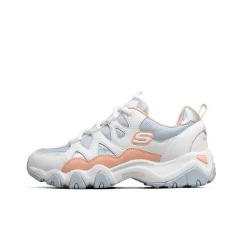 Skechers D'lites 2.0 'White Blue Pink' Women's