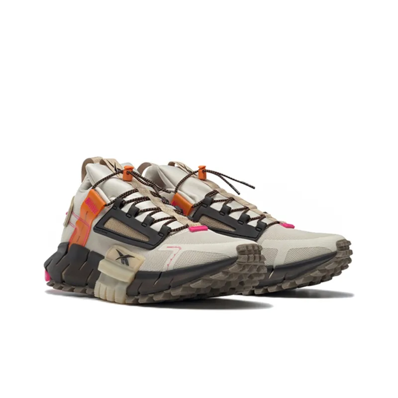 Reebok Zig Kinetica Edge Alabaster Orange Pink-1