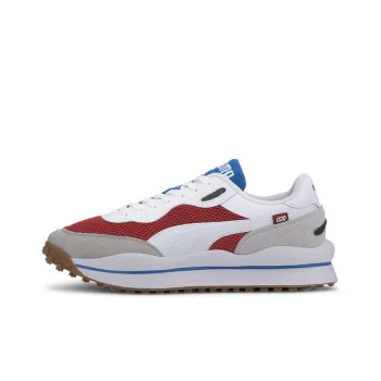 PUMA Style Rider Warm Texture 'White Red Dahlia'