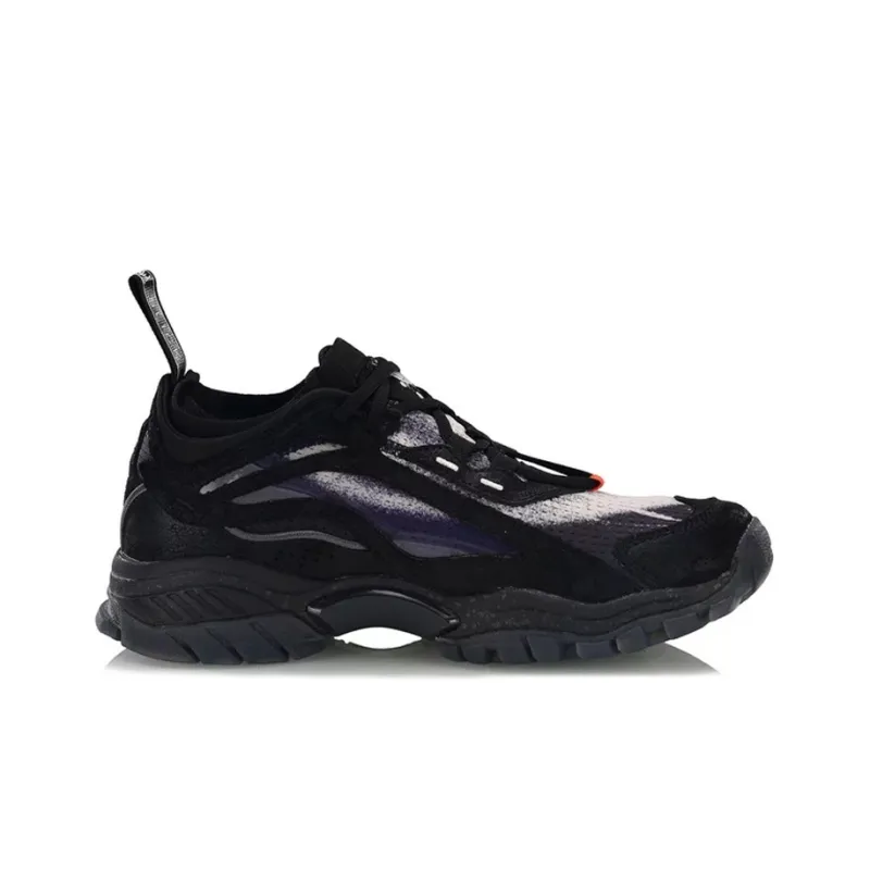 LiNing Casual Shoes Men Low Top Black/White-1