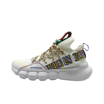 LiNing Essence 2.3 Cushioned Slip Resistant Low Top Casual Shoes Women's White Multicolor