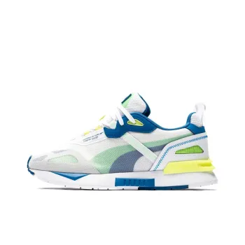 PUMA Mirage Casual Shoes Men Low Top White/Blue/Yellow