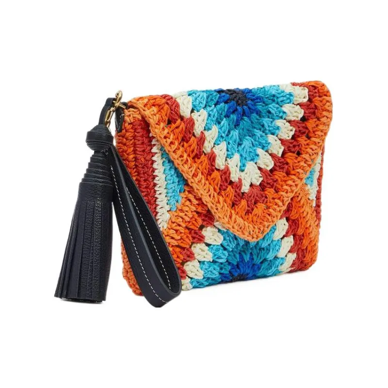 Anya Hindmarch Raffia Clutch Women's Multicolor-3
