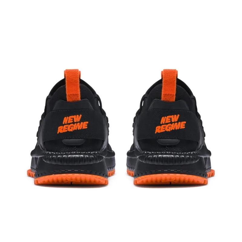 Atelier New Regim x PUMA Tsugi Jun Anti Slip Wear Resistant Low Top Casual Shoes Men's Black Orange-3