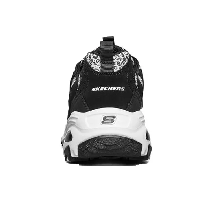Skechers D Lites 1.0 White/Black Women's-3