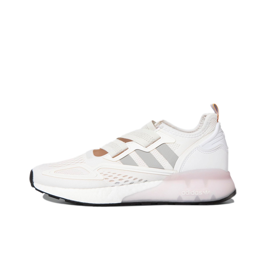Adidas Originals Zx 2K Boost Grey Two Signal Cyan Women's US