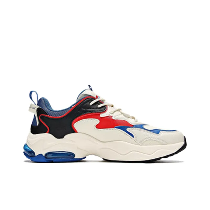 Pepsi x 361° Cushioned Slip Resistant Low Top Casual Shoes Men's White Black-1