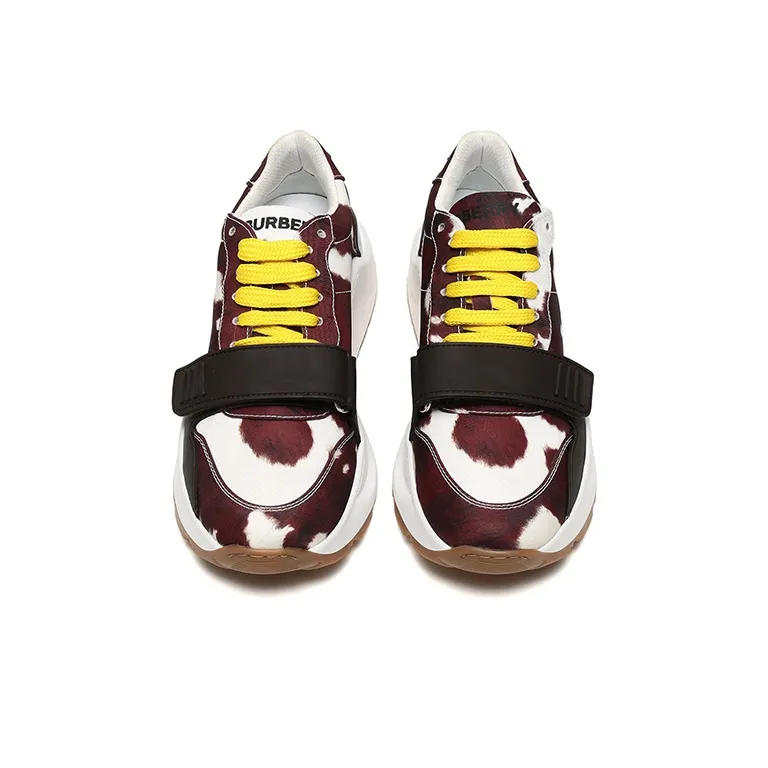 Burberry Ramsey Support Balance Lightweight Low-Top Sports Casual Shoes Women's Brown-3