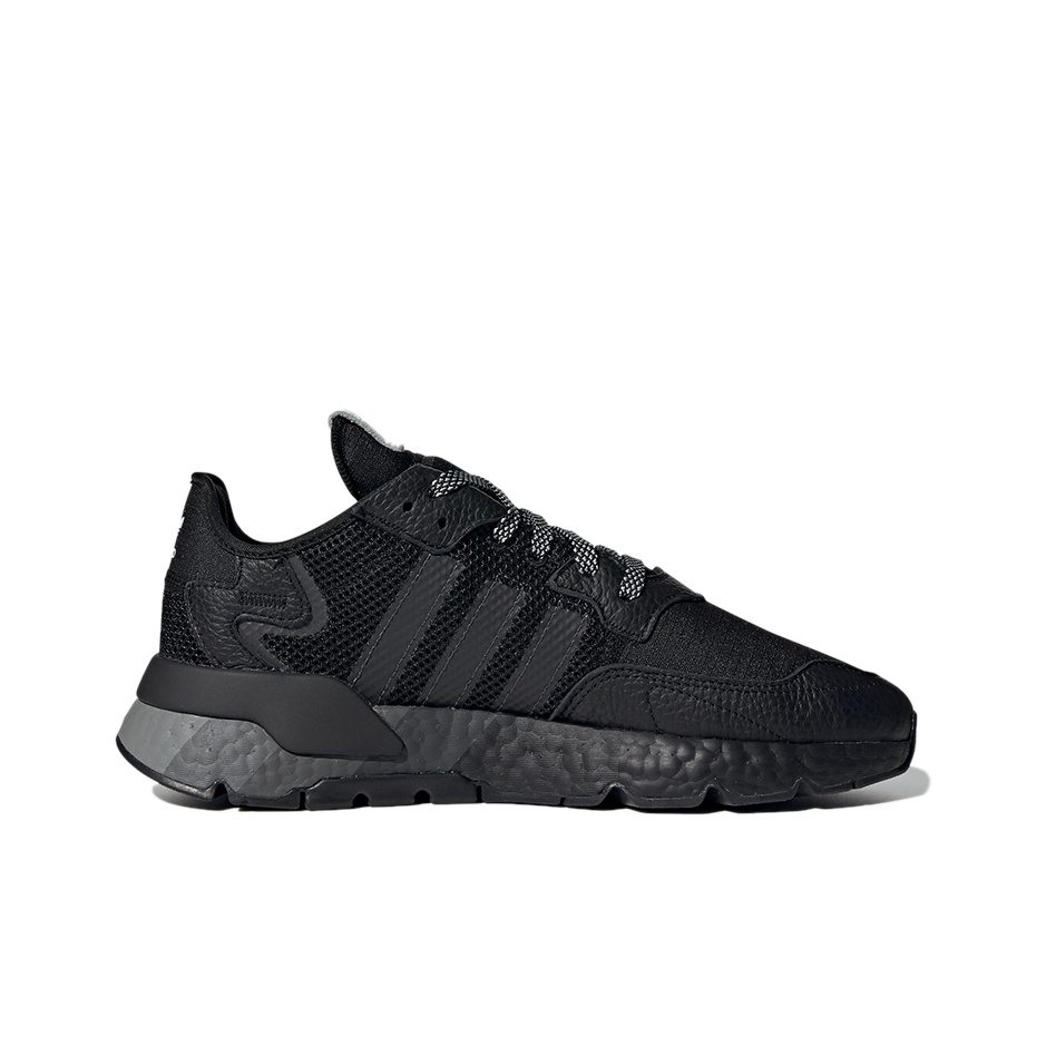 adidas originals Nite Jogger Black Grey Purple POIZON