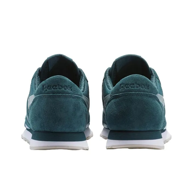 Reebok Classic Nylon Casual Shoes Men Low-Top Green-3