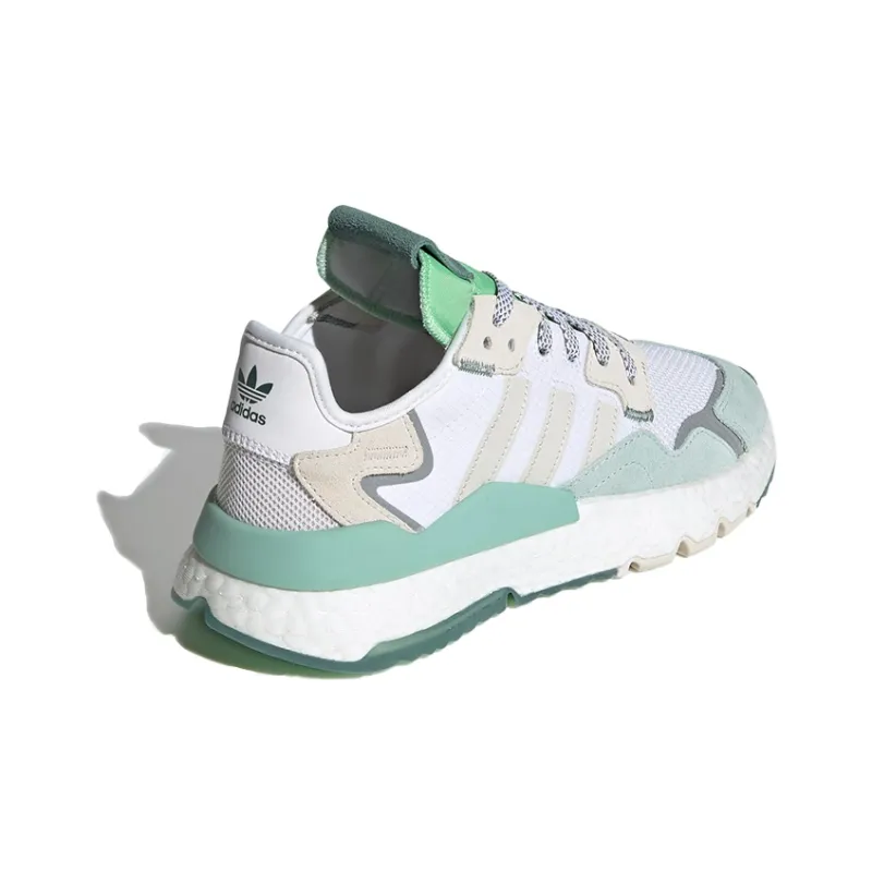 Adidas Originals Nite Jogger 'White Aluminum' Women's-3