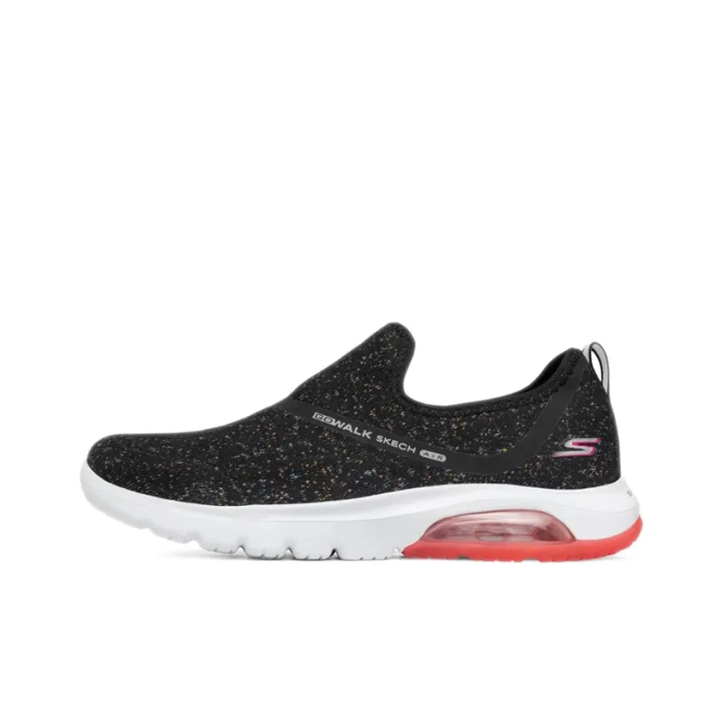 Skechers Go Walk Air Sneakers Black/White/Red Women's-0