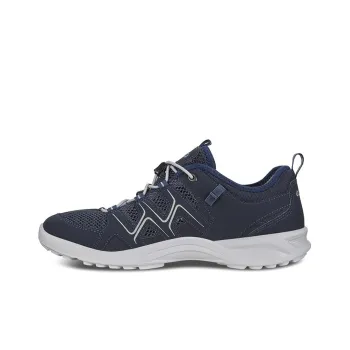 Ecco Hot Cool Lightweight Collection Breathable Low Top Sports Casual Shoes Men's Dark Blue