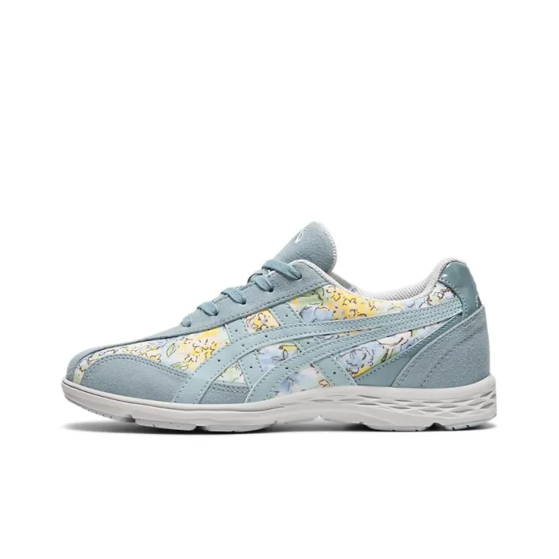 Asics Hadashi Walker W037 Cushioning Anti-Slip And Wear-Resistant Low-Top Casual Shoes Women's Blue 3E-Width-0