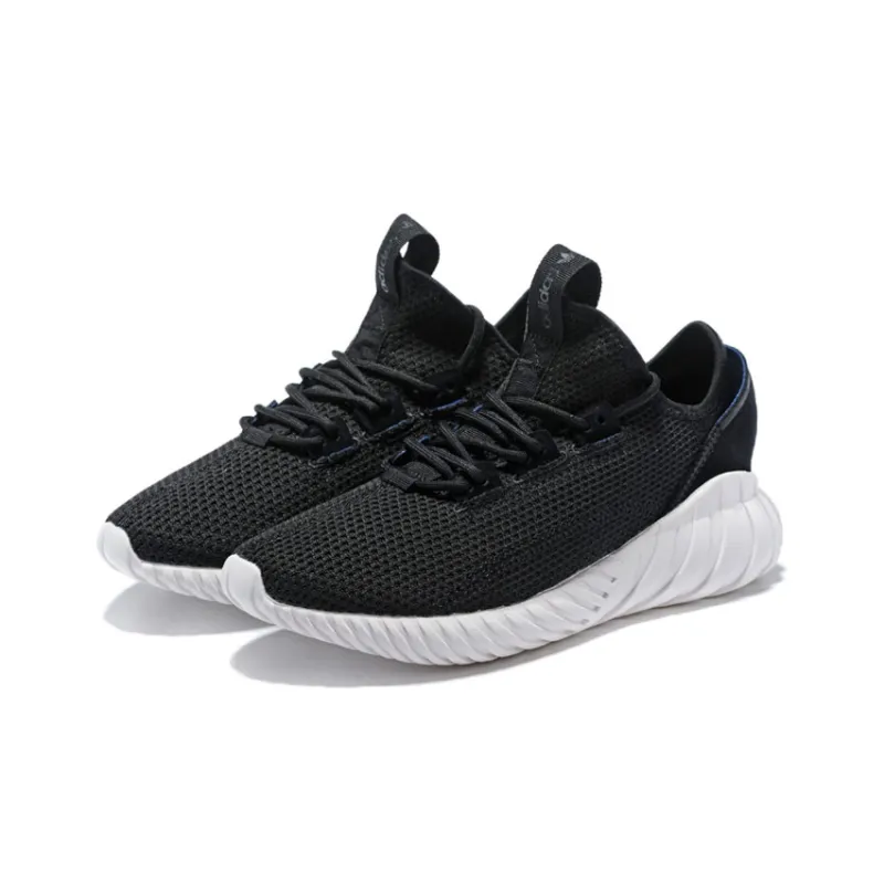 Adidas Tubular Doom Core Black Crystal White-2