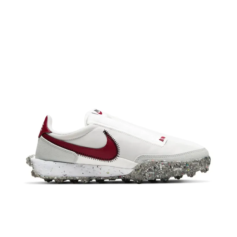 Nike Waffle Racer Crater Summit White Team Red Women's-1
