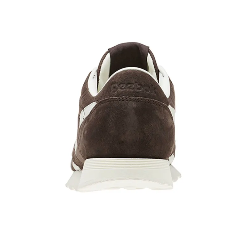 Reebok Classic Nylon Sktn Running Shoes Brown/White-3
