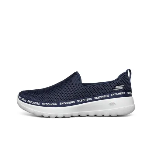 Skechers Go Walk Joy Low Top Slip on Shoes Blue/White Women's