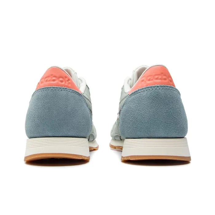 Reebok Classic Nylon Casual Shoes Women's Low-Top Blue-3