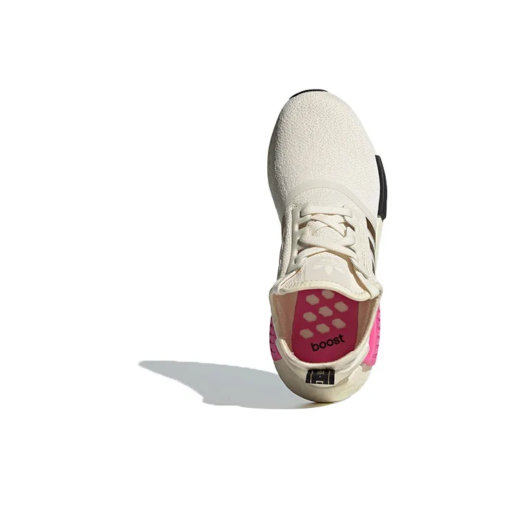 Adidas Nmd R1 Cream Screaming Pink Women's-4