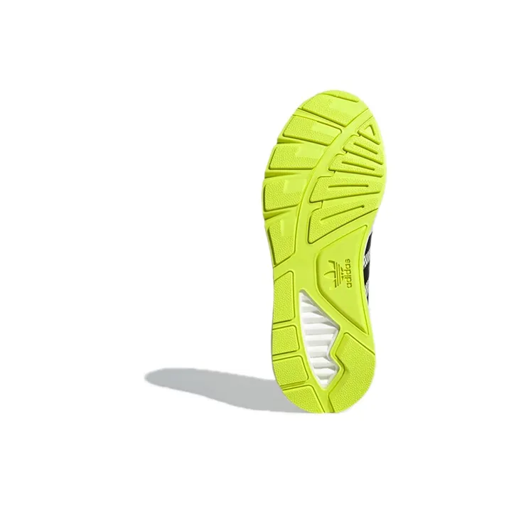 Zx 1K Adidas Originals Boost 'Solar Yellow'-4