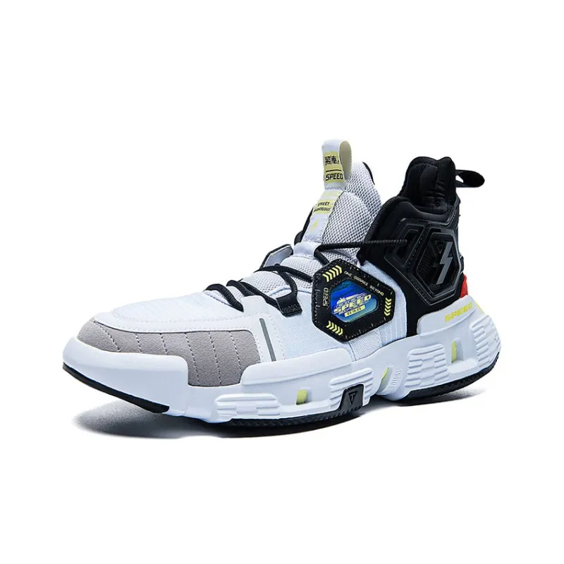361 Degrees Cross Fire Basketball Shoes 'White Jade Assassin'-1