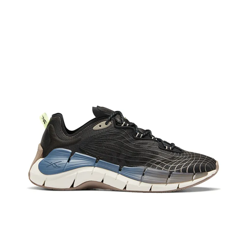 Reebok Zig Kinetica Ii Shoes Black/Blue/White-1