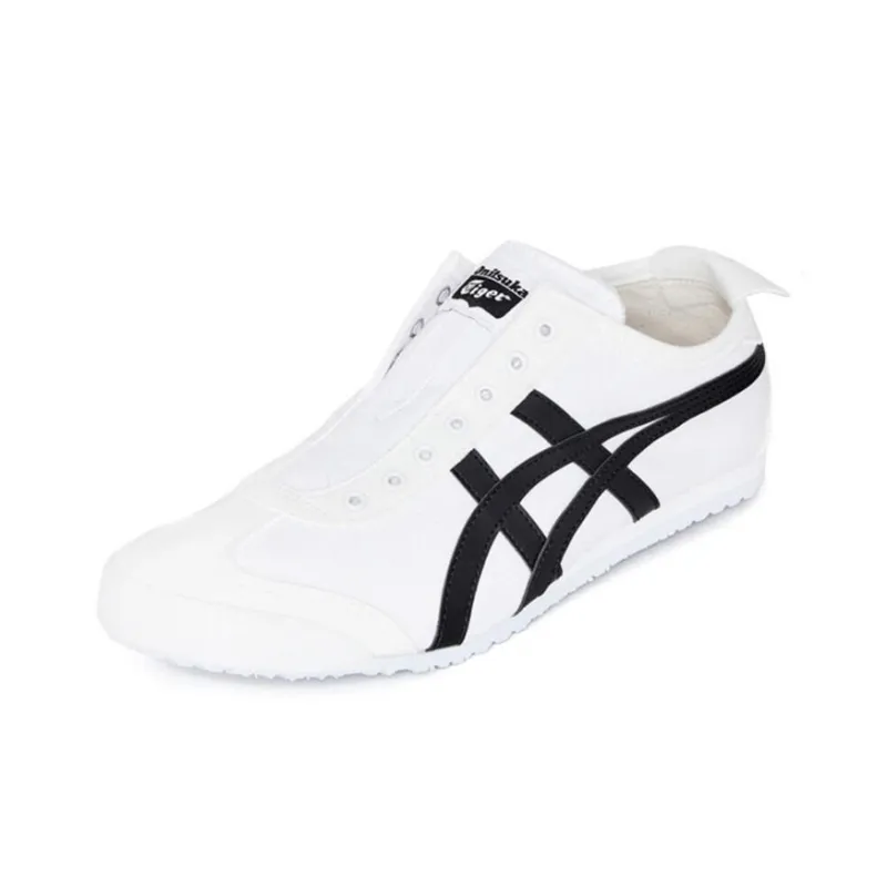 Onitsuka Tiger Mexico 66 Slip On Black And White-2