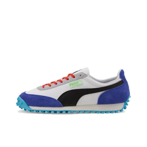 Puma Fast Rider White Dazzling Blue