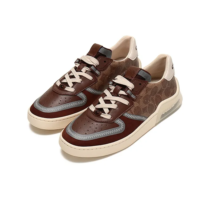 COACH CitySole Cour Support Balance Lightweight Low Top Sports Casual Shoes Men's Brown-2
