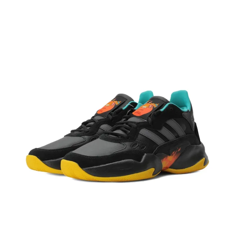 Adidas Neo Streetspirit 2.0 Sports Casual Shoes 'Black Yellow'-2