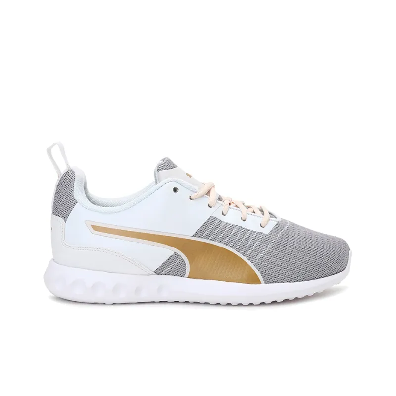 PUMA Carson Pro Idp Softfoam Low Running Shoes Grey/White Women's-1