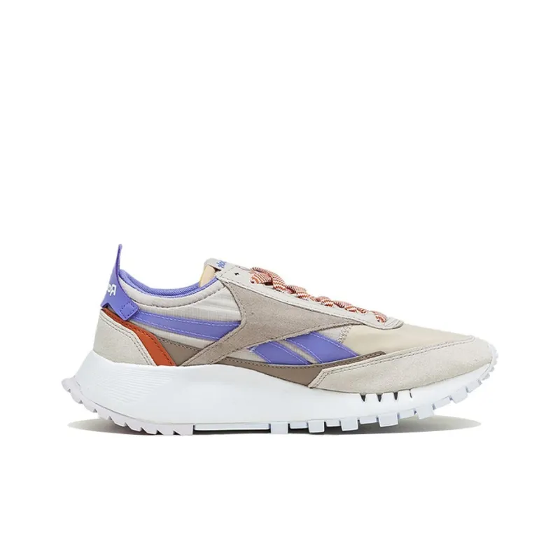 Reebok Women's Classic Leather Legacy 'Sand Stone Hyper Purple' Women's-1