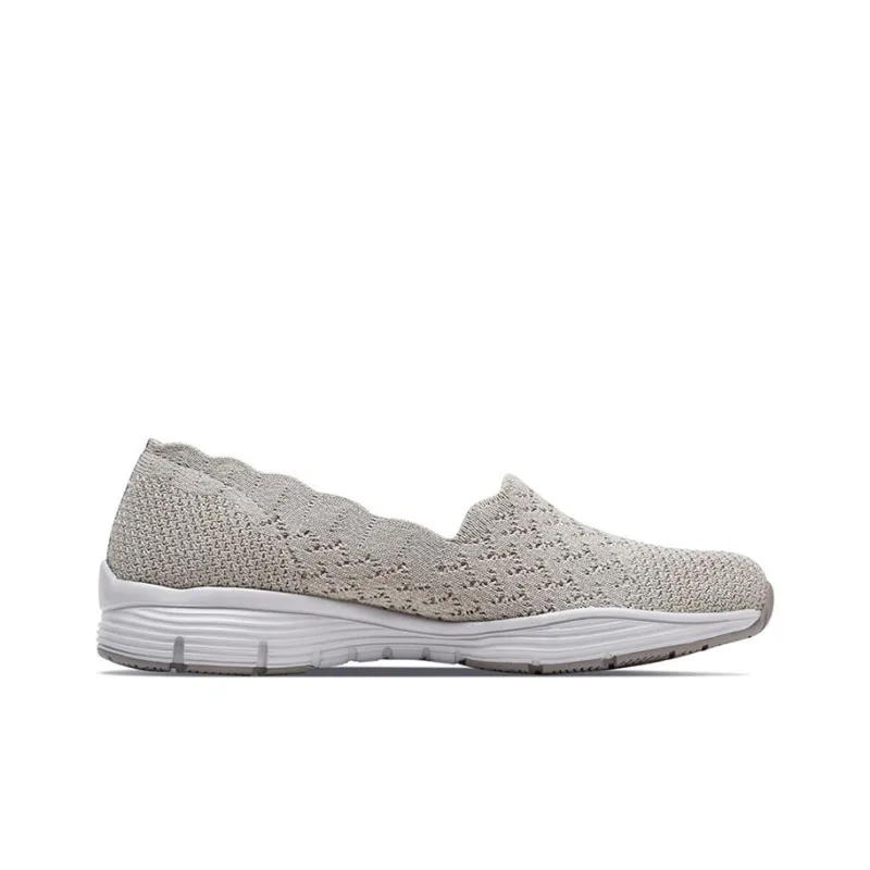 Skechers Modern Comfort Slip On Shoes Ivory Women's-1