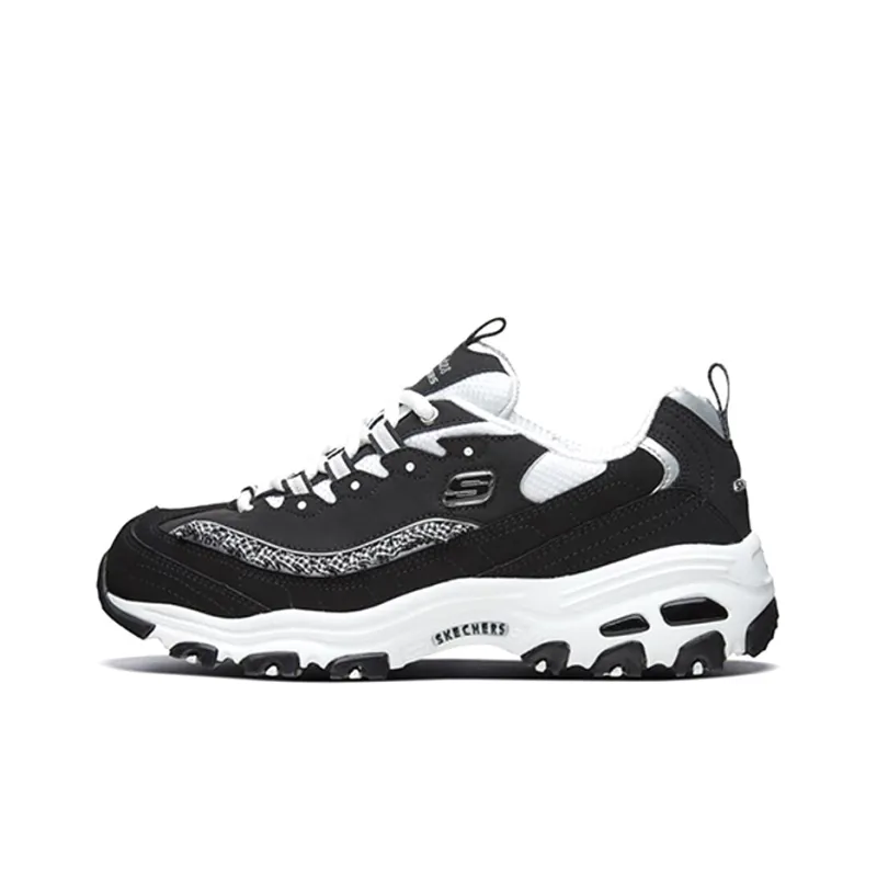 Skechers D'lites Running Shoes Black Women's-0
