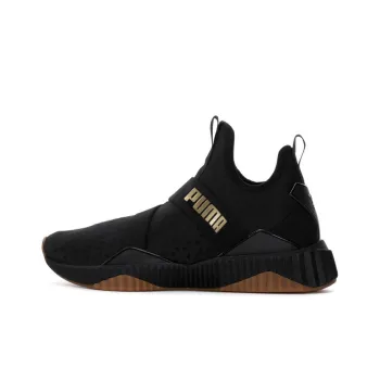 PUMA Defy Casual Shoes Women's Mid Top Black/Gold
