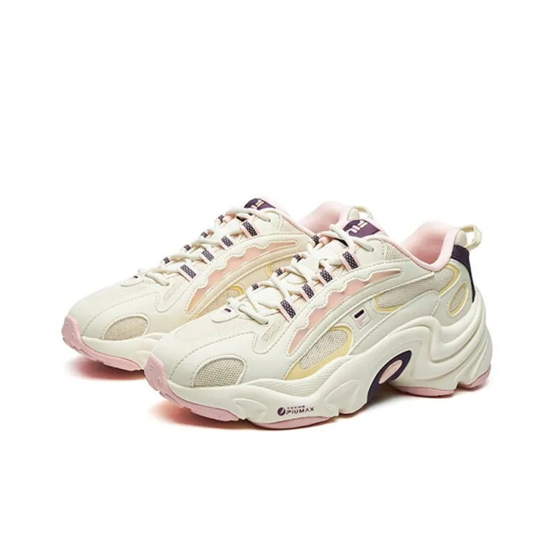 FILA FUSION Shoes 'White Cream Pink' Women's-2