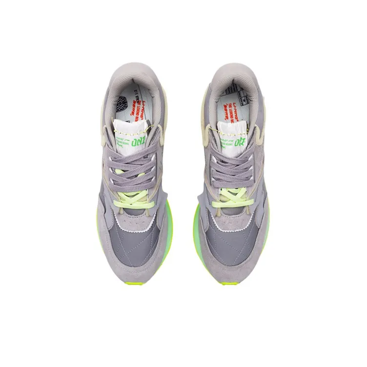 LiNing 001 Original Aspiration Low Top Casual Shoes Men's Gray Green-2