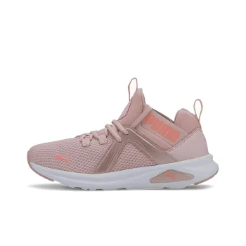 PUMA Enzo 2 Shimmer Low Top Running Shoes Pink/White Women's