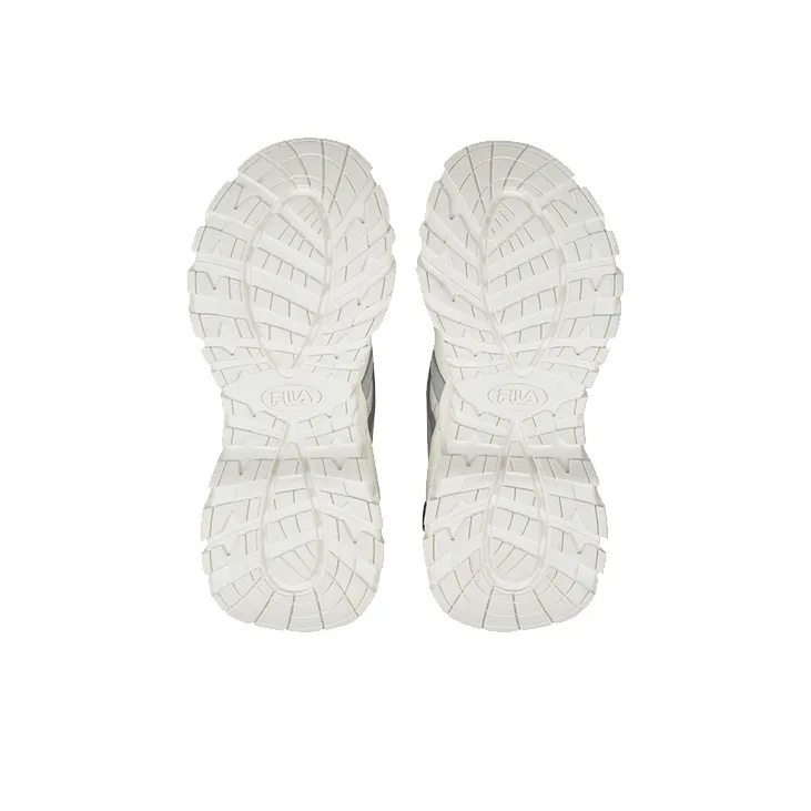 FILA File Low Top Running Shoes White/Grey-4