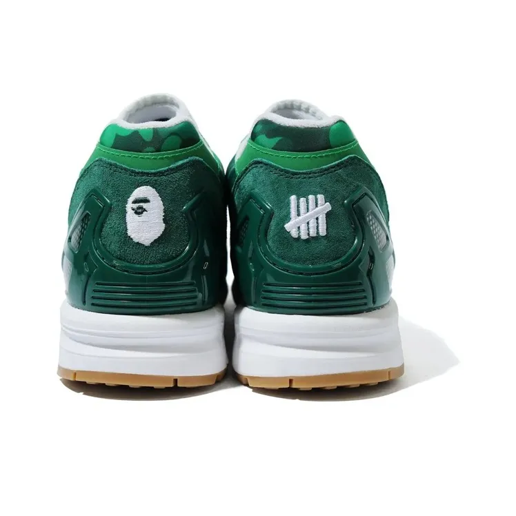 Adidas Zx 8000 Bape Undefeated Green-3