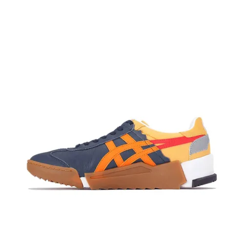 Onitsuka Tiger Casual Shoes Unisex Low-Top Blue/Yellow/Orange