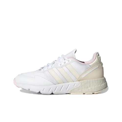 Adidas Originals ZX 1K Casual Shoes Women's Low-Top White/Gray/Pink