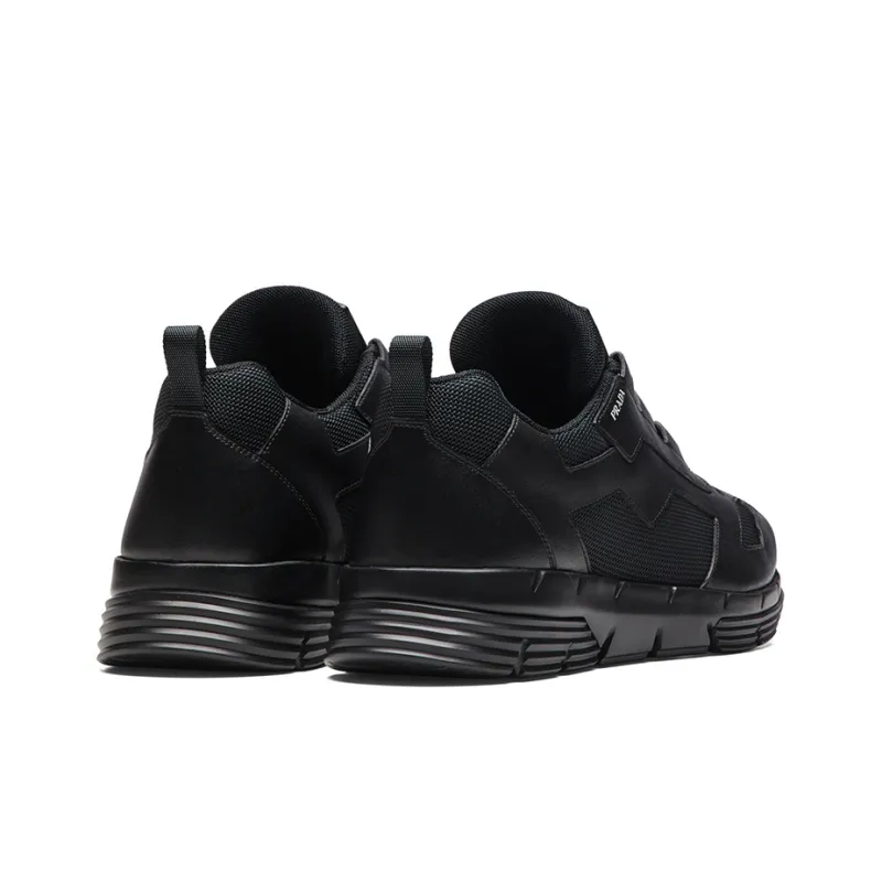 PRADA Cushioning, Slip Resistant, Abrasion Resistant, Breathable Low Top Sports Casual Shoes Men's Black-4