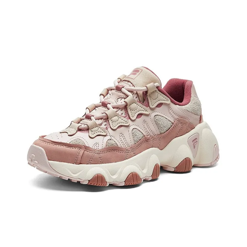 FILA FUSION Jagger Casual Shoes Women's Low Top Peach Pink/Vintage Rose-1