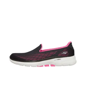 Skechers GOwalk 6 Cosmic Force Loafers Black/Pink Women's