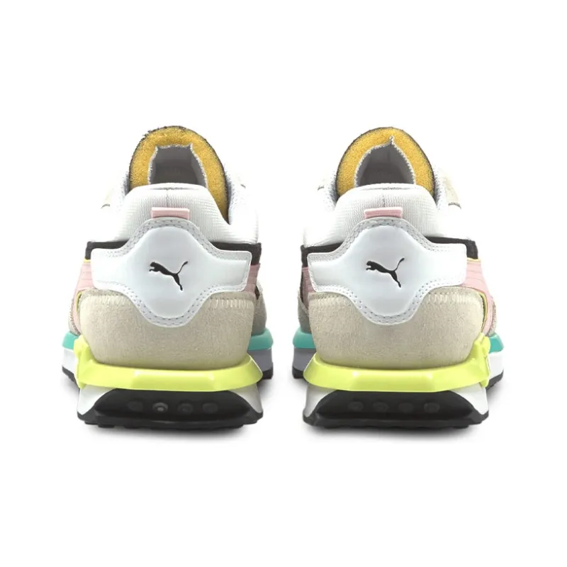 PUMA City Rider 'White Teal Rose'-3