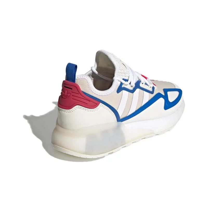 Adidas Originals Zx 2K Boost 'White Blue Red' Women's-3