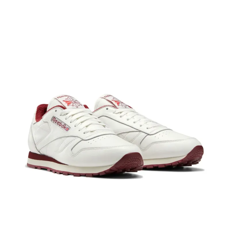 Reebok Classic Leather Chalk Classic Burgundy-2